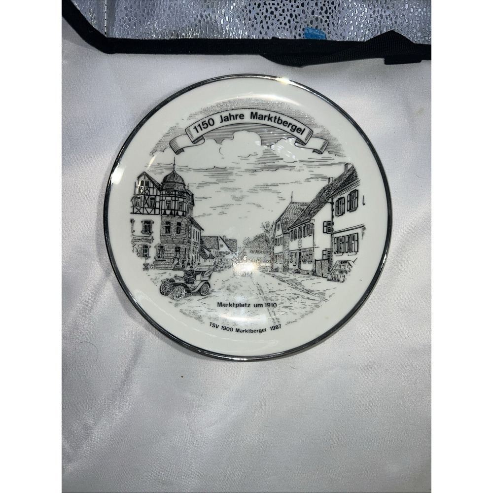Vintage Jahraektbetgel 1900 Bavarian Collector Plate